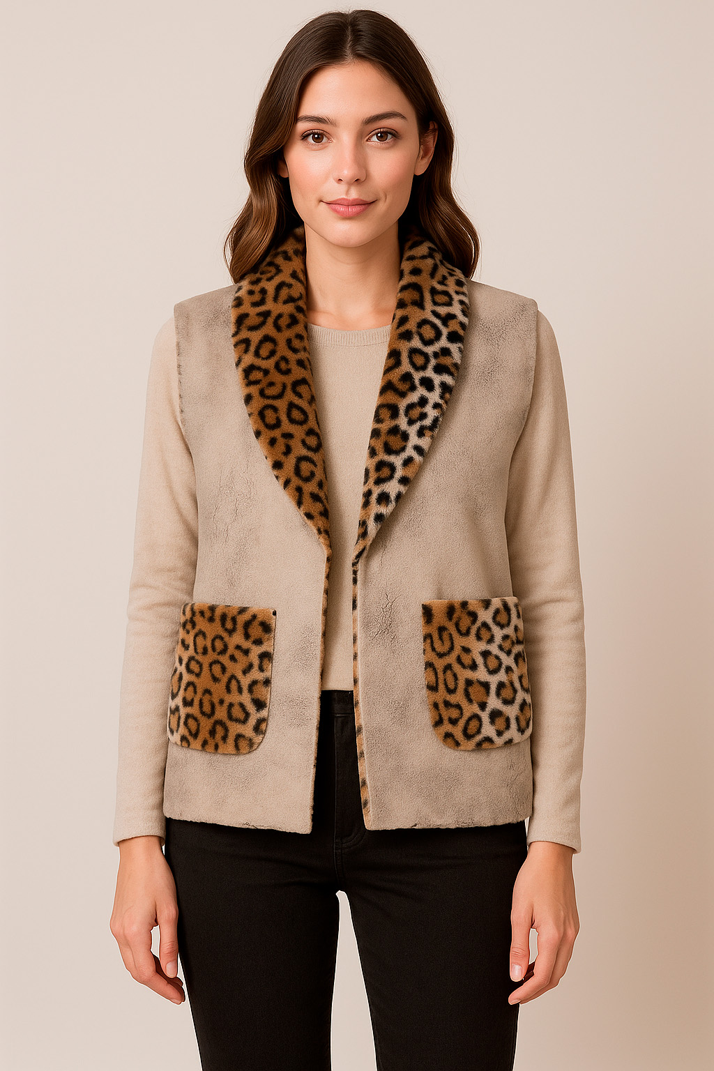 CHALECO ANTELINA ANIMAL